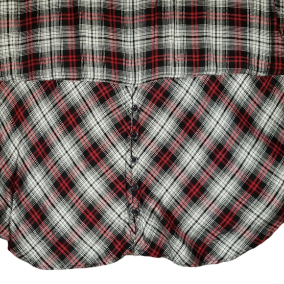 NWOT Westport Plaid Top, Size L - Picture 4 of 6